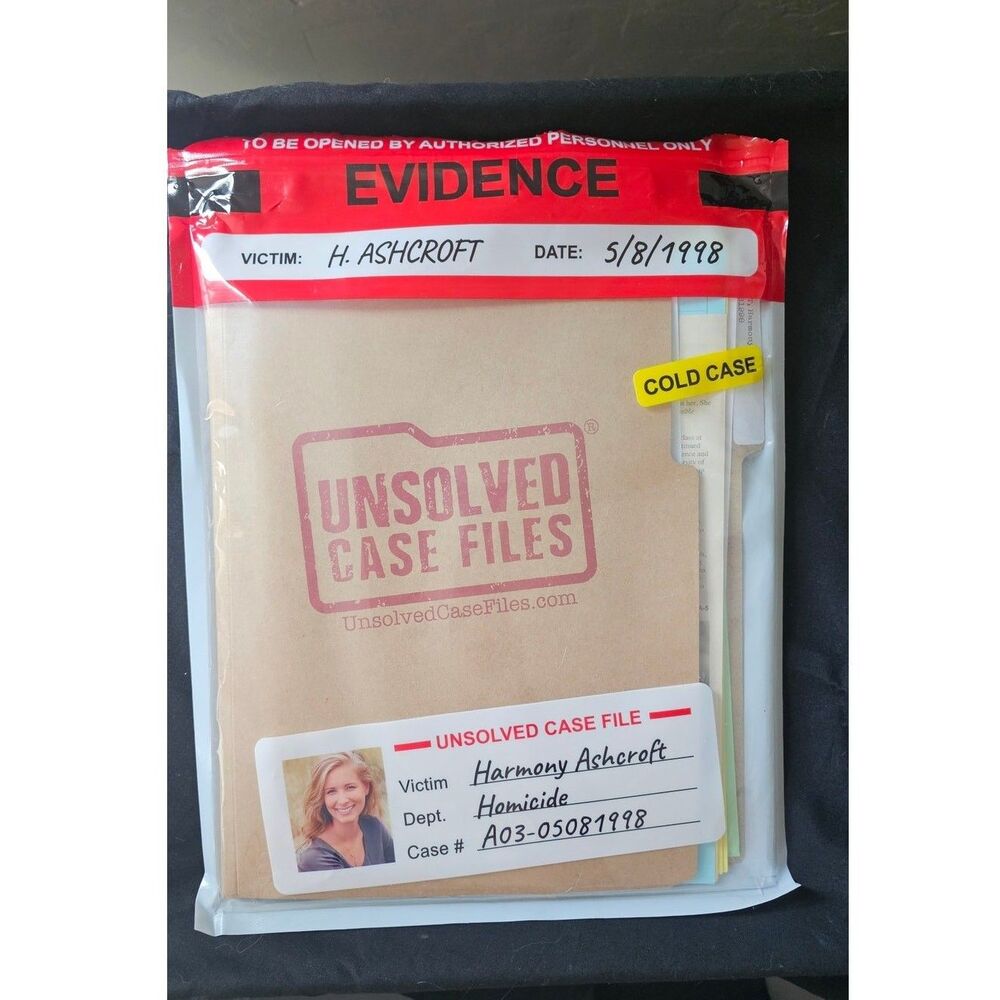 Unsolved Case Files - Harmony Ashcroft -The Murder Mystery Game - 100% Complete